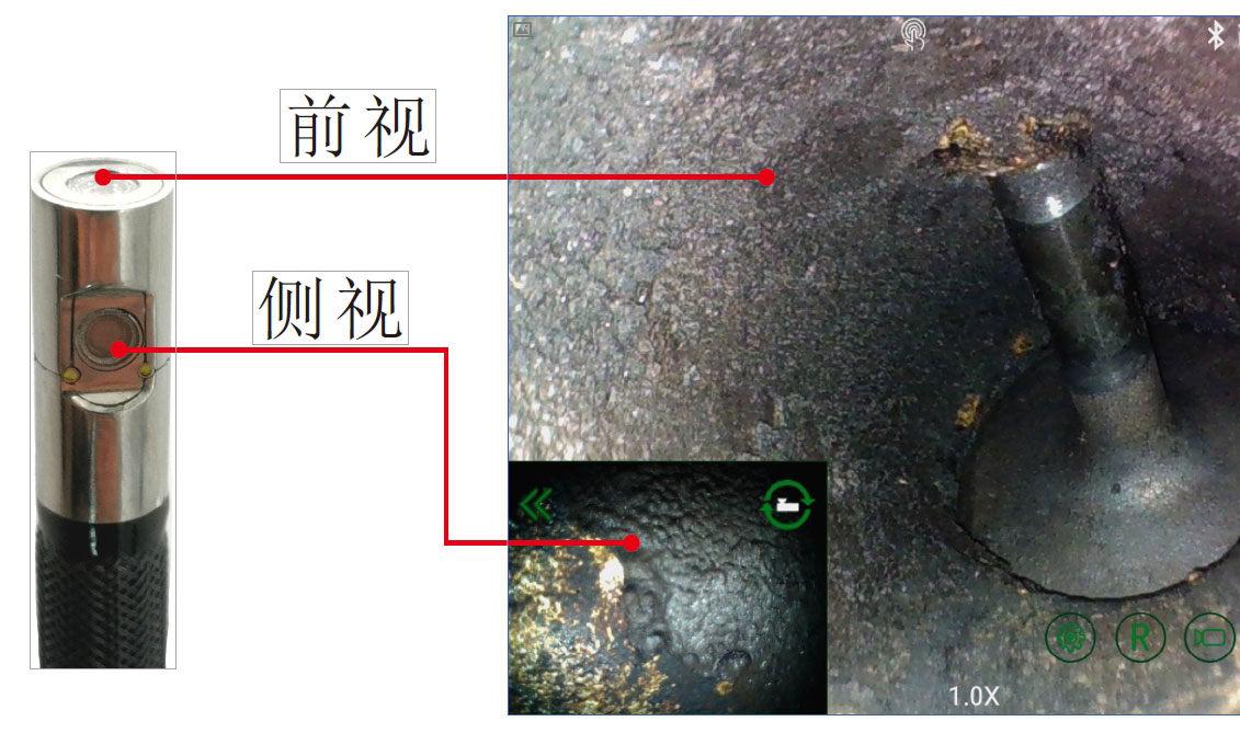 工業(yè)內窺鏡畫中畫